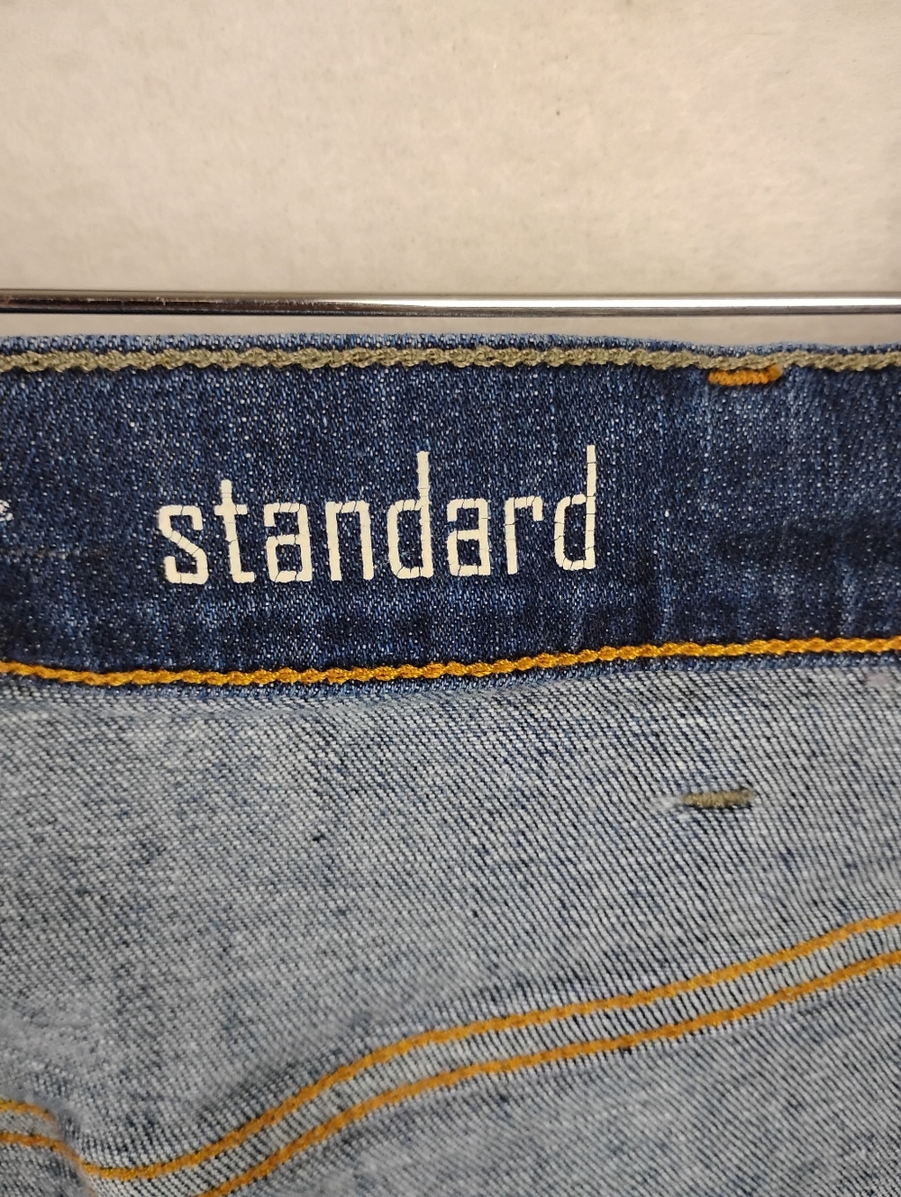 7 For All Mankind Cut Offs Midi Denim Shorts Size Women's 18 - Picture 7 of 7